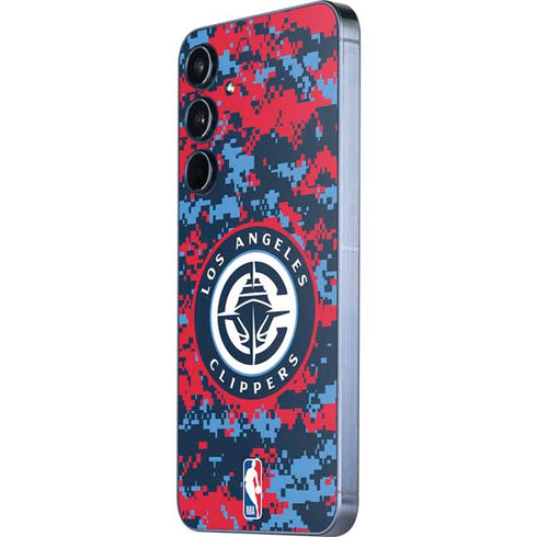 NBA LA Clippers Digi Camo Galaxy A55 5G Skin